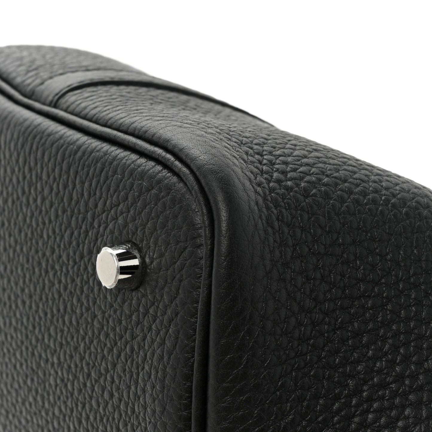 Taurillon Clemence Picotin Lock 22 MM Black