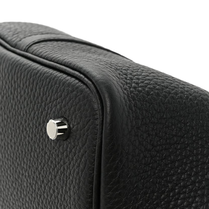 Hermes Taurillon Clemence Picotin Lock 22 MM Black 13 of 14
