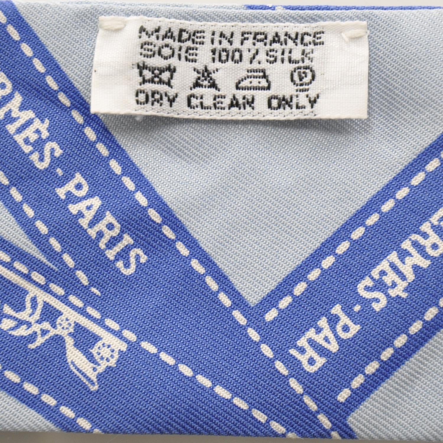 Hermes Silk Bolduc Twilly Bleu 2 of 4