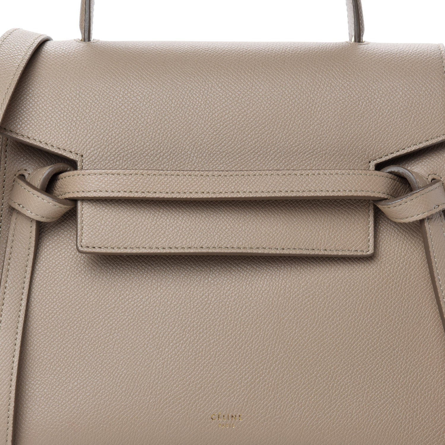 Celine Grained Calfskin Micro Belt Bag Light Taupe 12 of 12