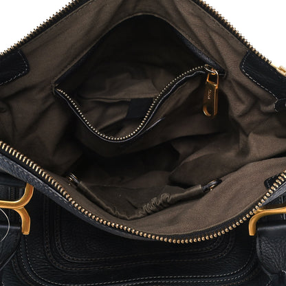 Chloe Calfskin Medium Marcie Satchel Black 8 of 15