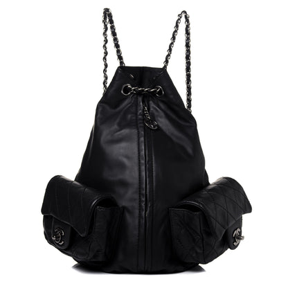 Chanel Calfskin Large Backpack Is Back Black 1 of 10