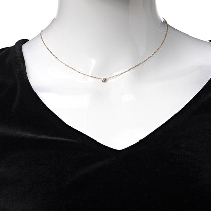 Cartier 18K Pink Gold Diamond SM D'Amour Pendant Necklace 2 of 6
