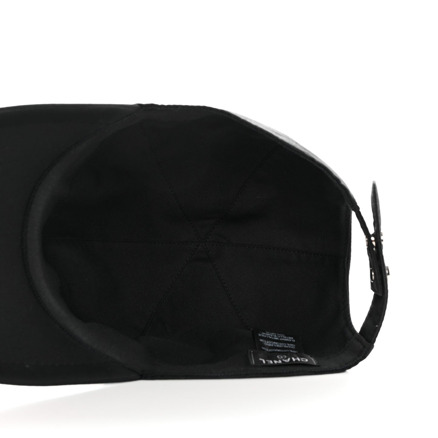 Cotton CC Cap Hat Black