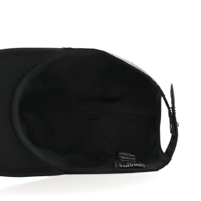 Chanel Cotton CC Cap Hat Black 7 of 10