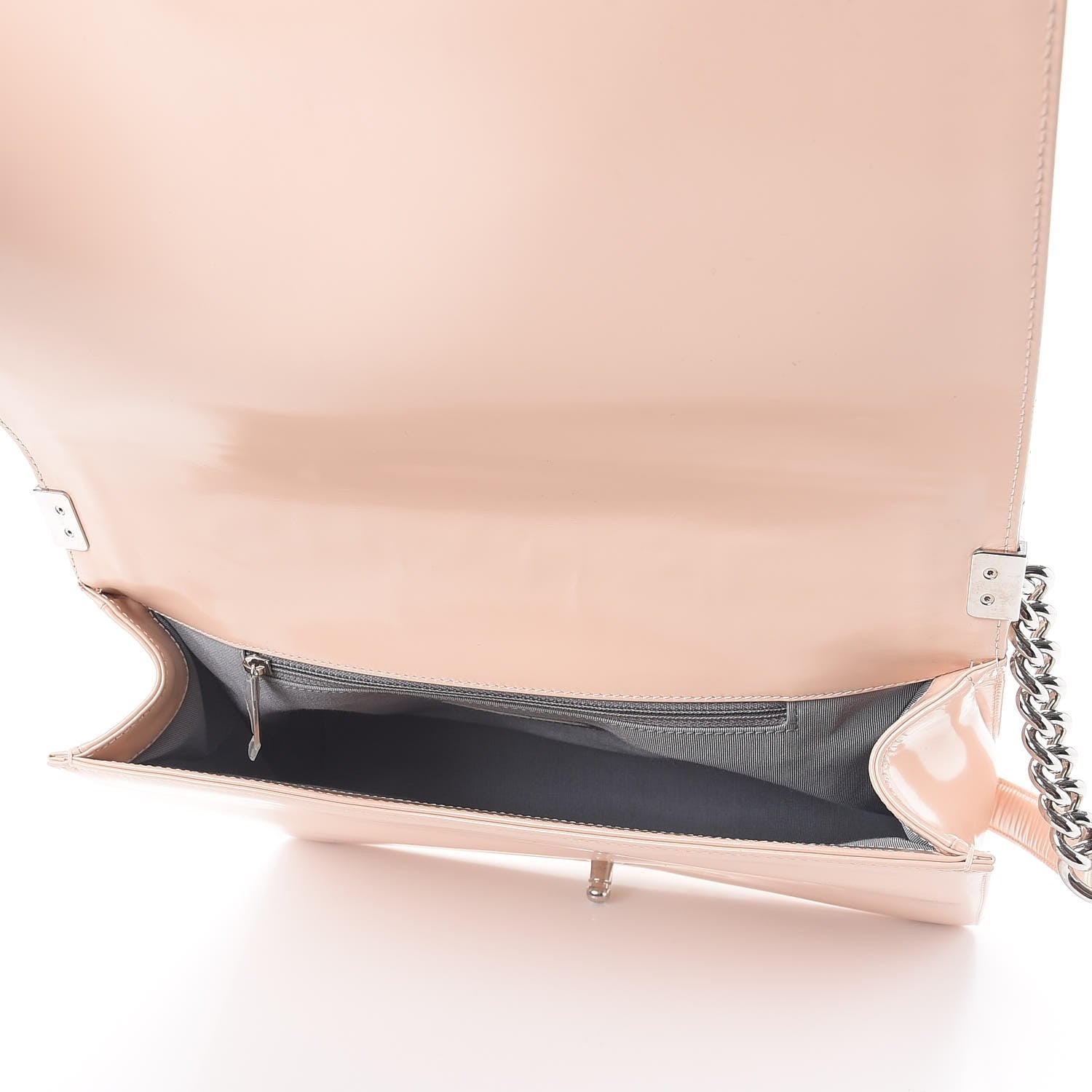 Chanel Glazed Calfskin Large Boy Flap Light Pink 5 of 9