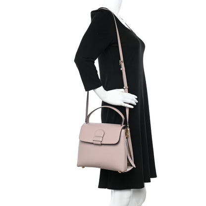 Burberry Derby Calfskin House Check Small Camberley Pale Orchid 2 of 14