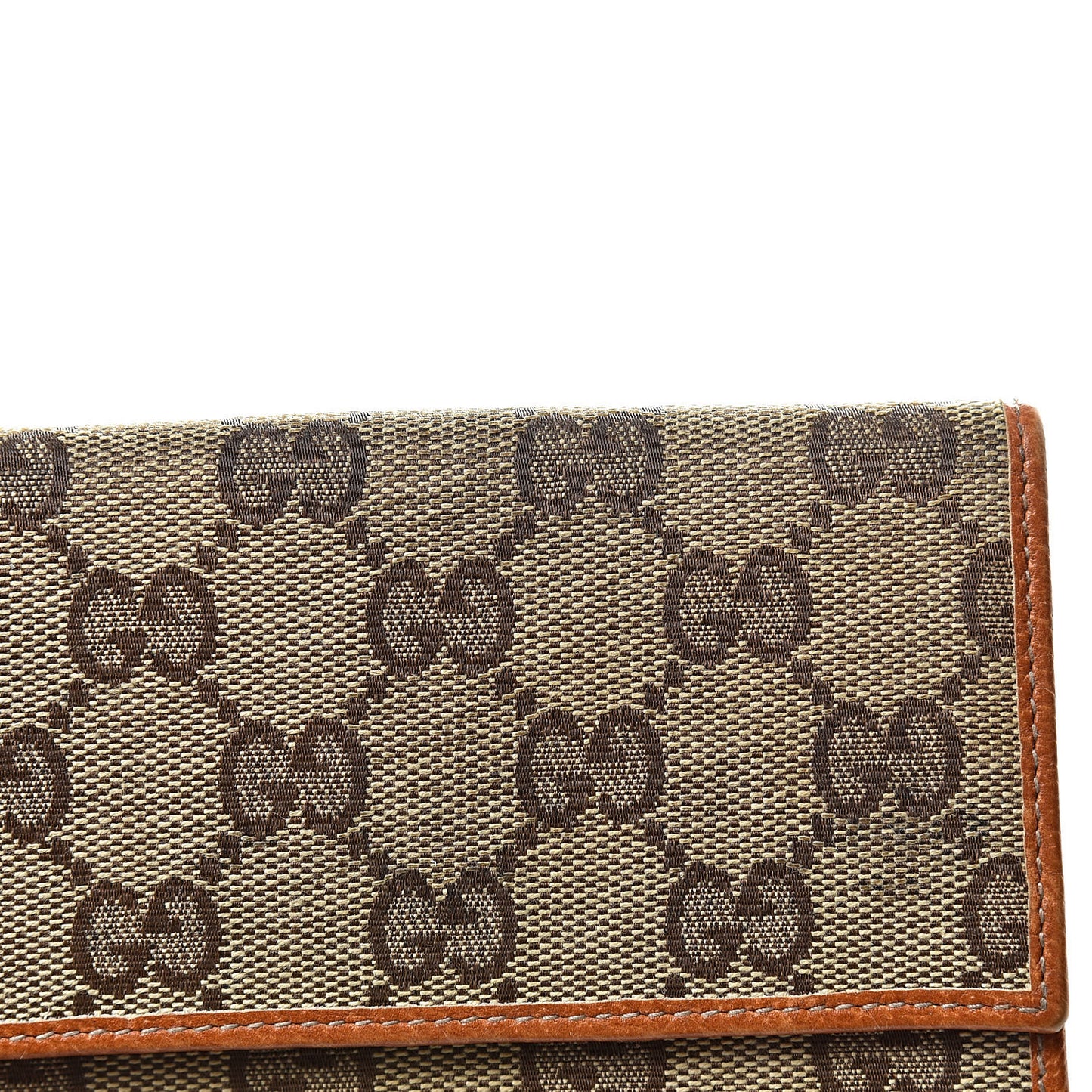 Monogram Abbey Compact Wallet Tan