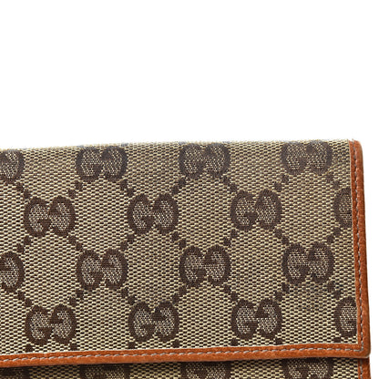 Gucci Monogram Abbey Compact Wallet Tan 8 of 9