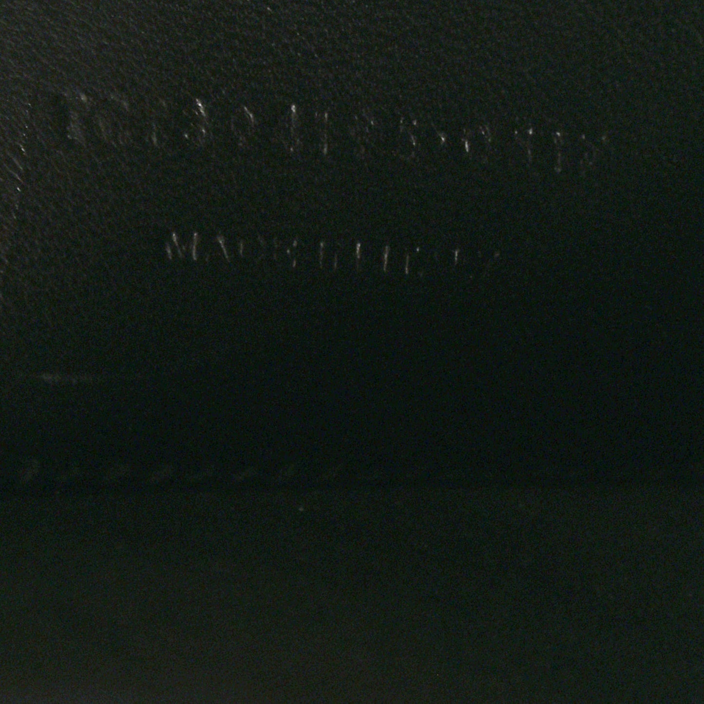 Patent Calfskin Large Shopping Tote Black