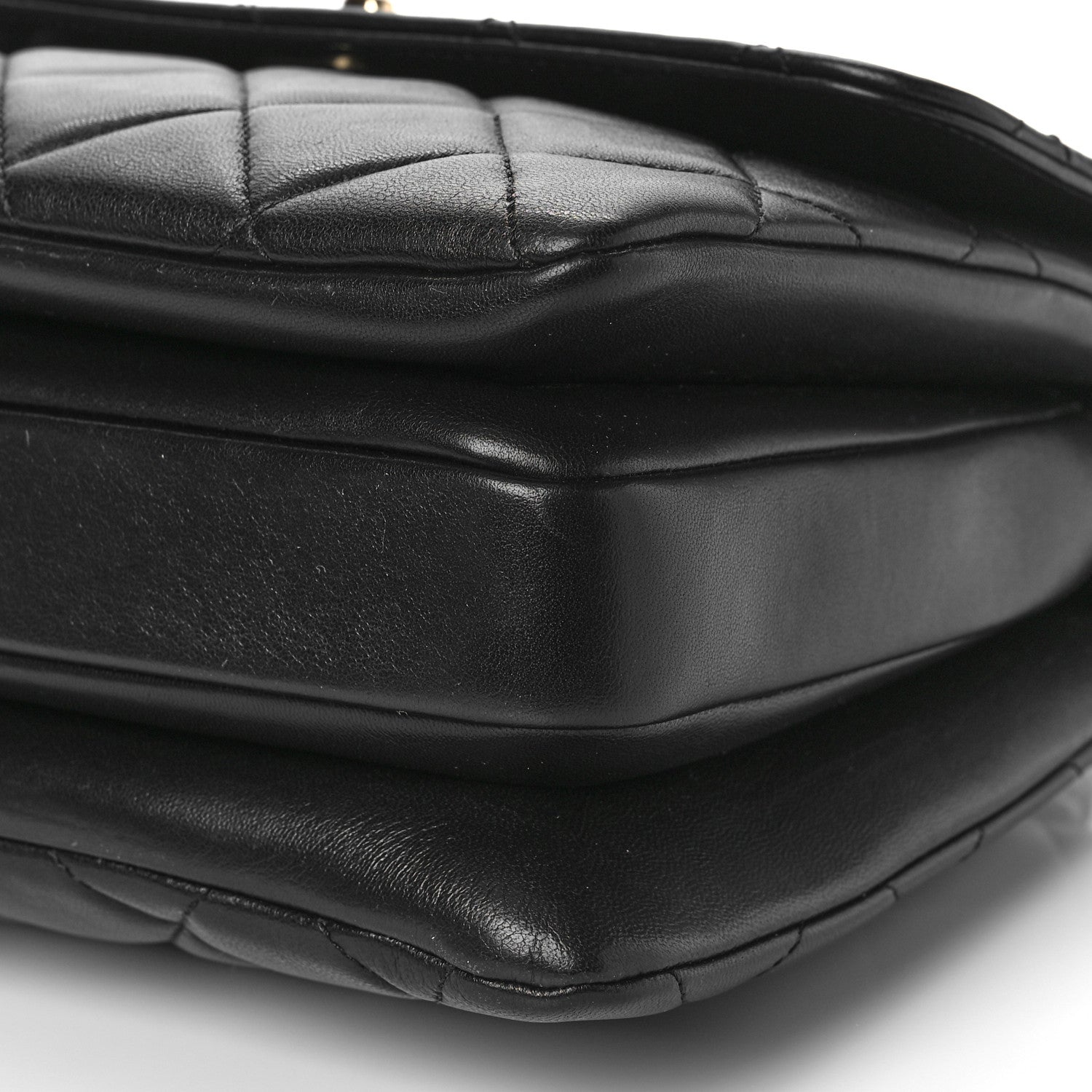 Chanel Lambskin Quilted Small Trendy CC Dual Handle Flap Bag Black 9 of 9