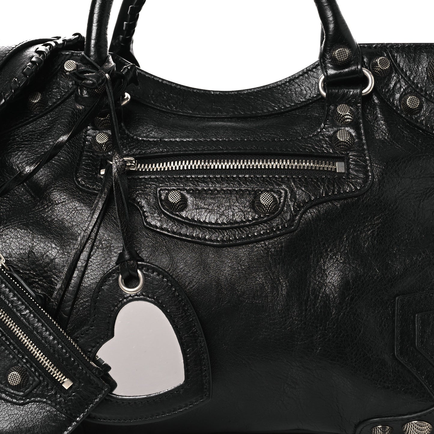 Agneau Arena Neo Cagole City Handbag Black