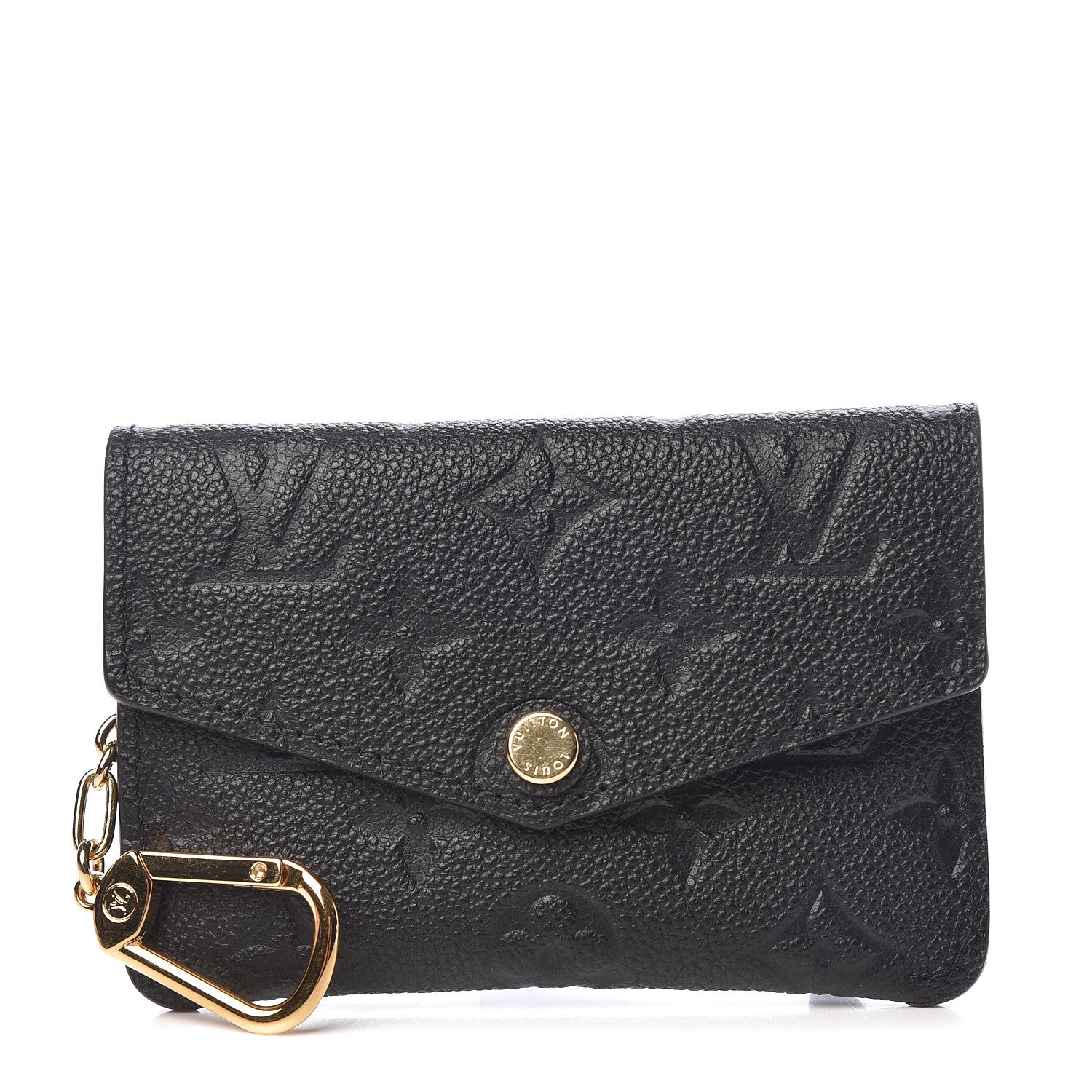 Louis Vuitton Empreinte Key Pouch Black 1 of 8