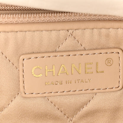 Chanel Shiny Calfskin Quilted Small Chanel 22 White 6 of 10