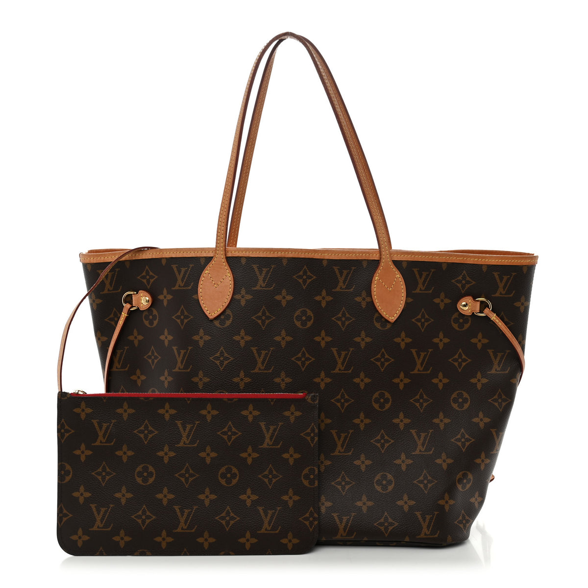 Louis Vuitton Monogram Neo Neverfull MM Cherry 3 of 11