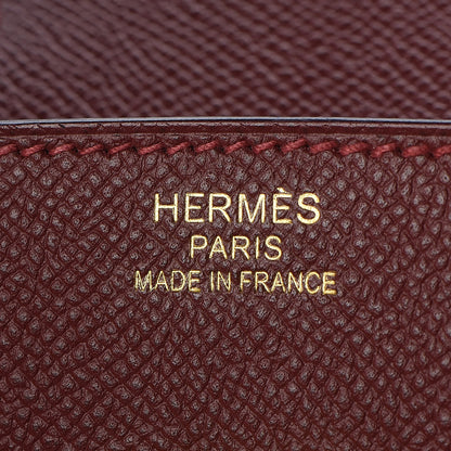 Hermes Epsom Contour Birkin 35 Rouge H 15 of 35