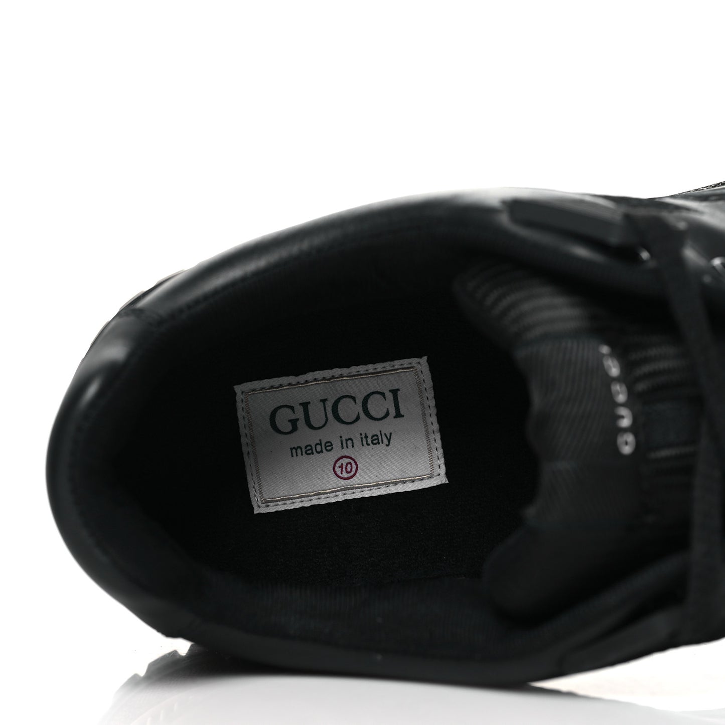 Calfskin Miro Soft Perforated Technical Jersey Knit Mens Jones Sneakers 10 Black