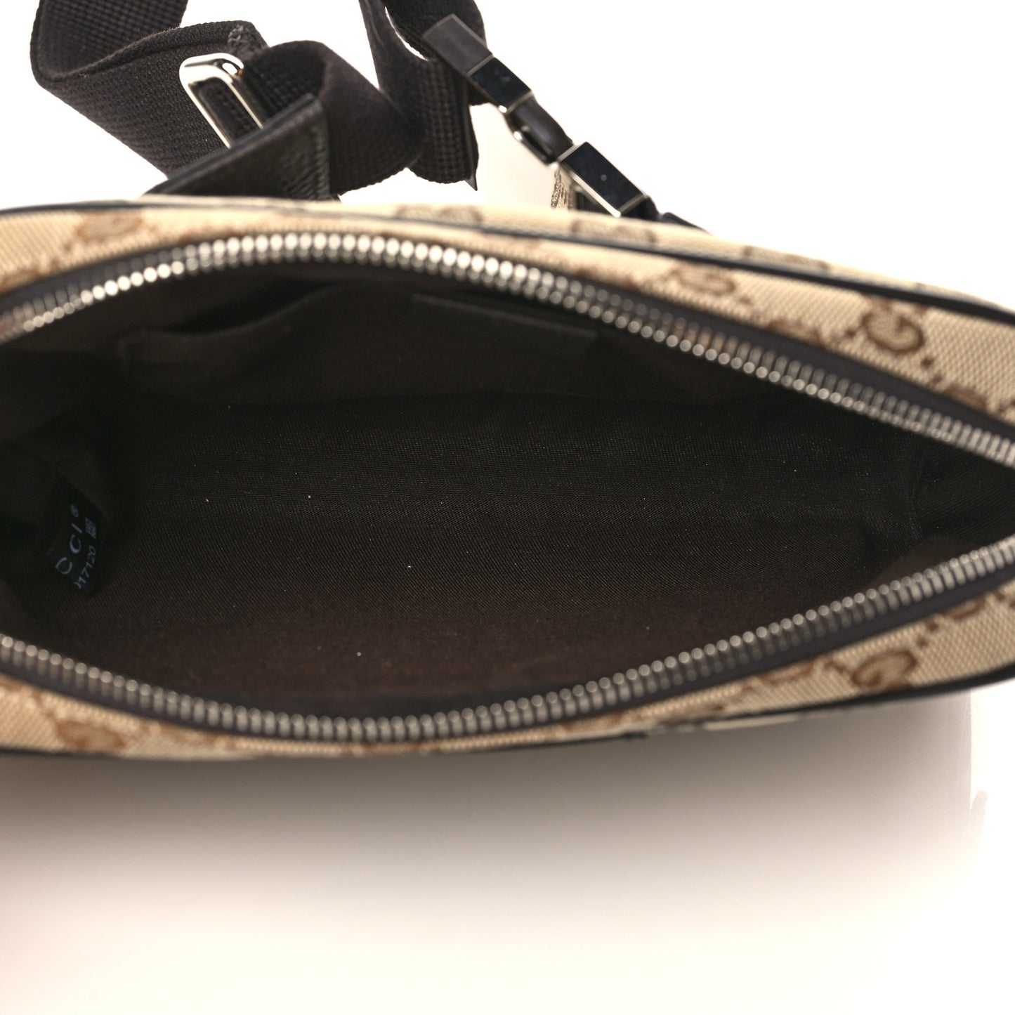 Monogram Belt Bag Dark Brown