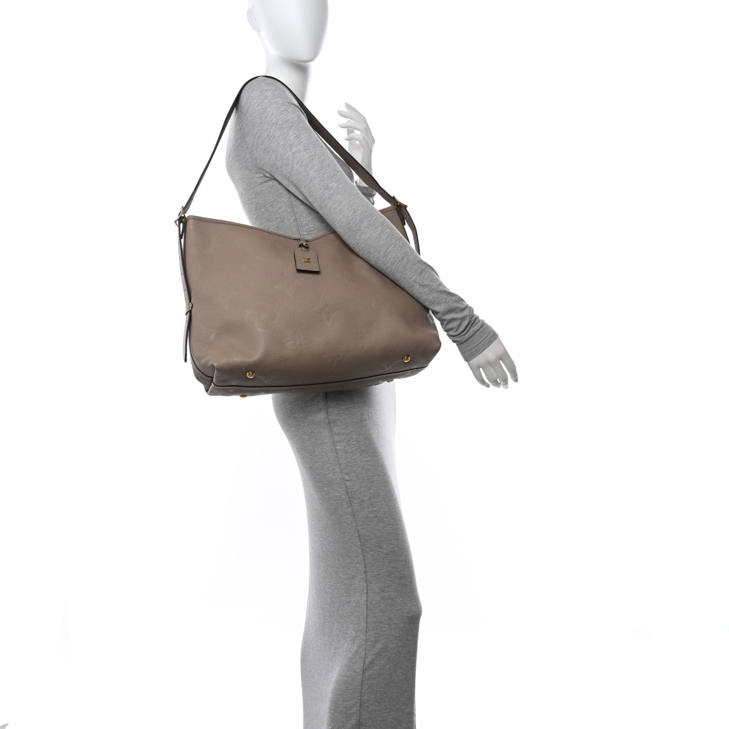 Louis Vuitton Empreinte Monogram Giant Carryall MM Tourterelle 2 of 9