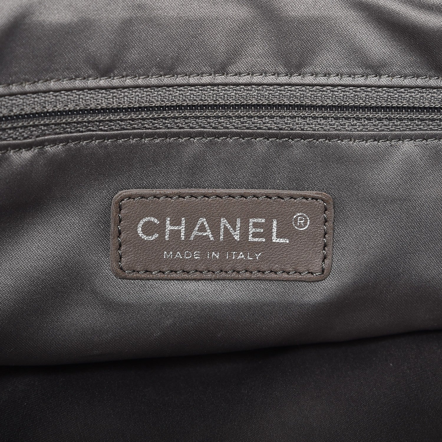 Chanel Tweed Lambskin Drawstring Tweedy Tote Black 6 of 9