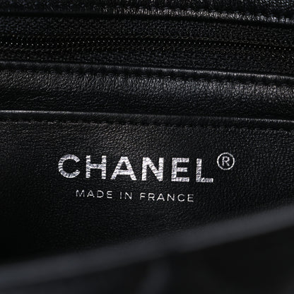 Chanel Lambskin Quilted Mini Rectangular Flap Black 6 of 10