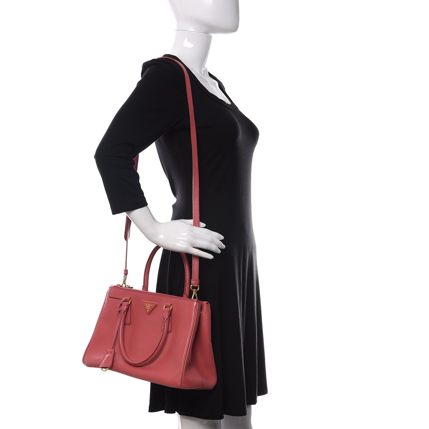 Saffiano Small Galleria Double Zip Tote Tamaris