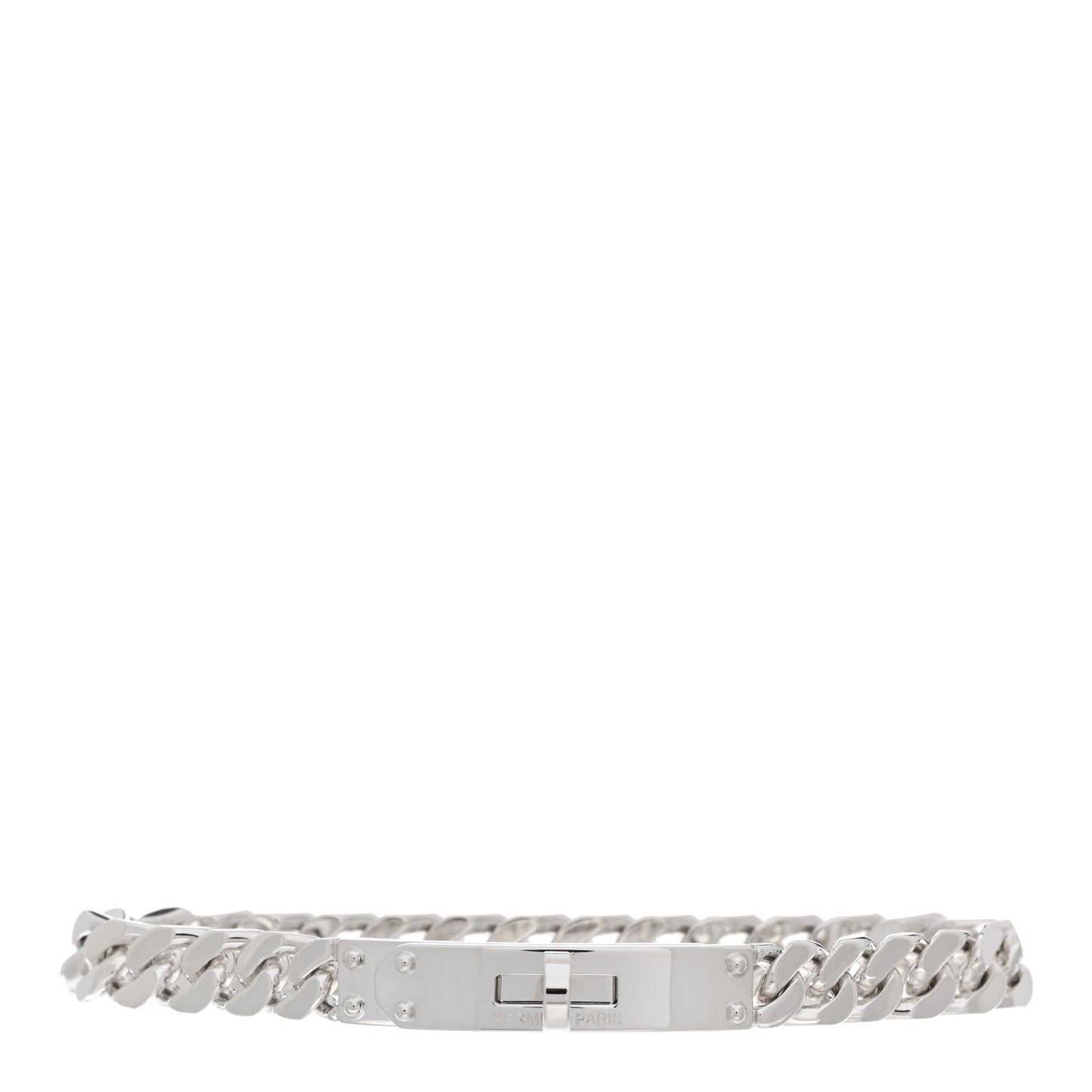 Sterling Silver TPM Kelly Gourmette Bracelet SH