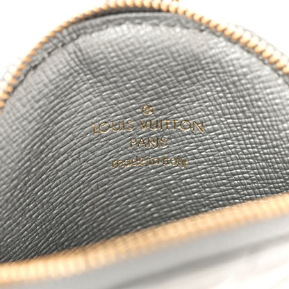 Louis Vuitton Metallic Calfskin New Wave Multi Pochette Round Coin Purse Silver 5 of 5