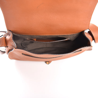 Chloe Calfskin Medium Marcie Round Crossbody Bag Tan 5 of 8