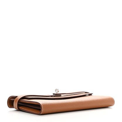 Hermes Epsom Kelly Longue Wallet Gold 4 of 7