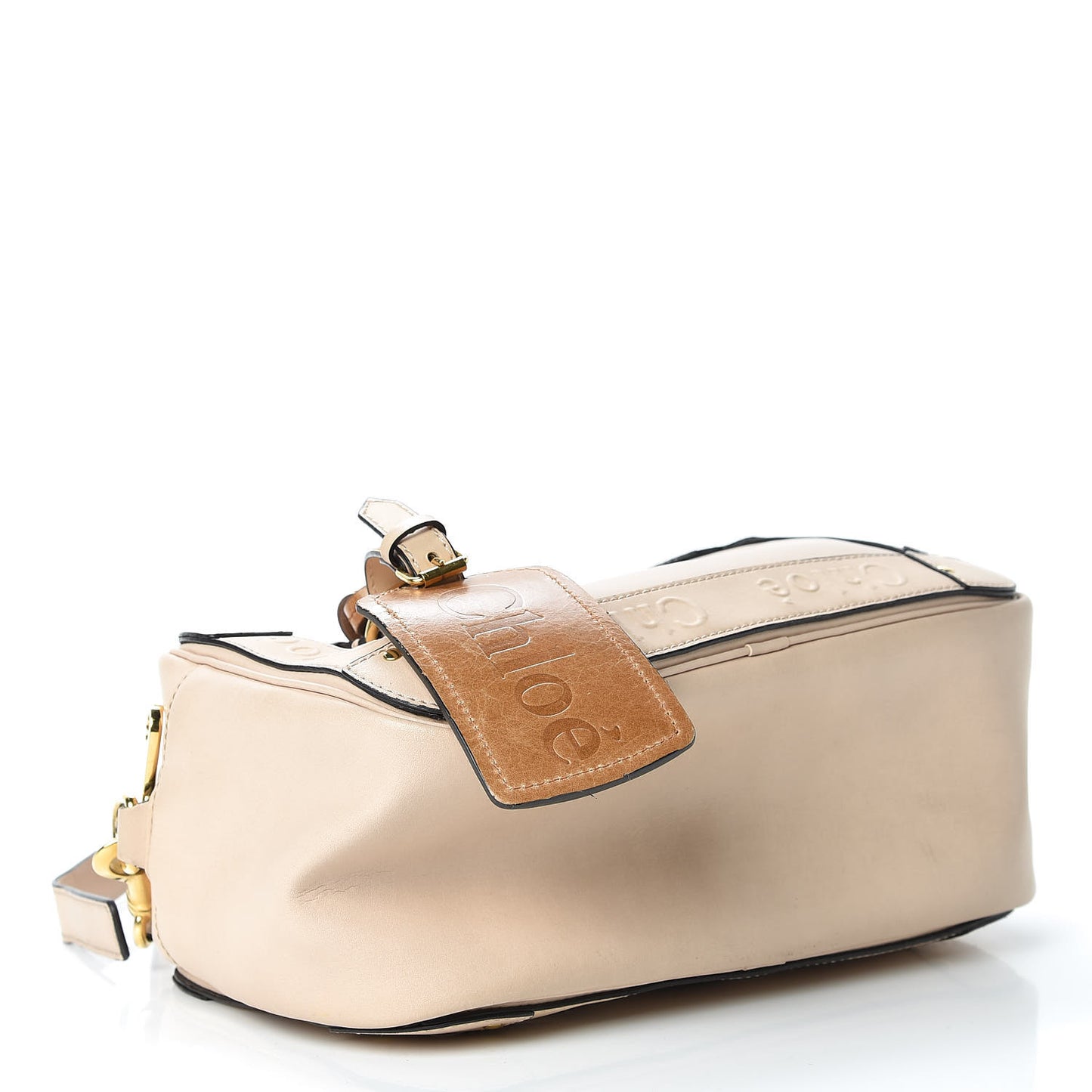 Calfskin Eden Crossbody Bag Off White