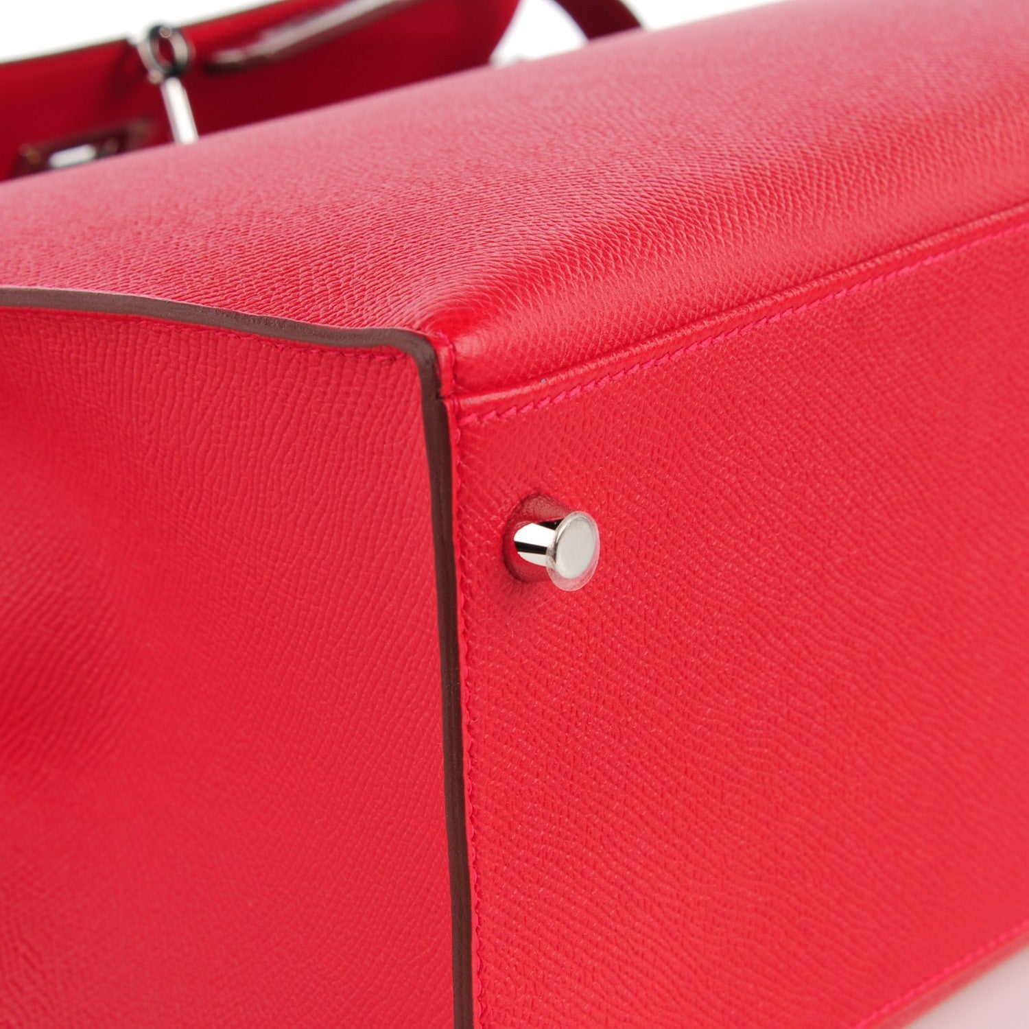 Hermes Epsom Kelly Sellier 35 Rouge Casaque 8 of 17