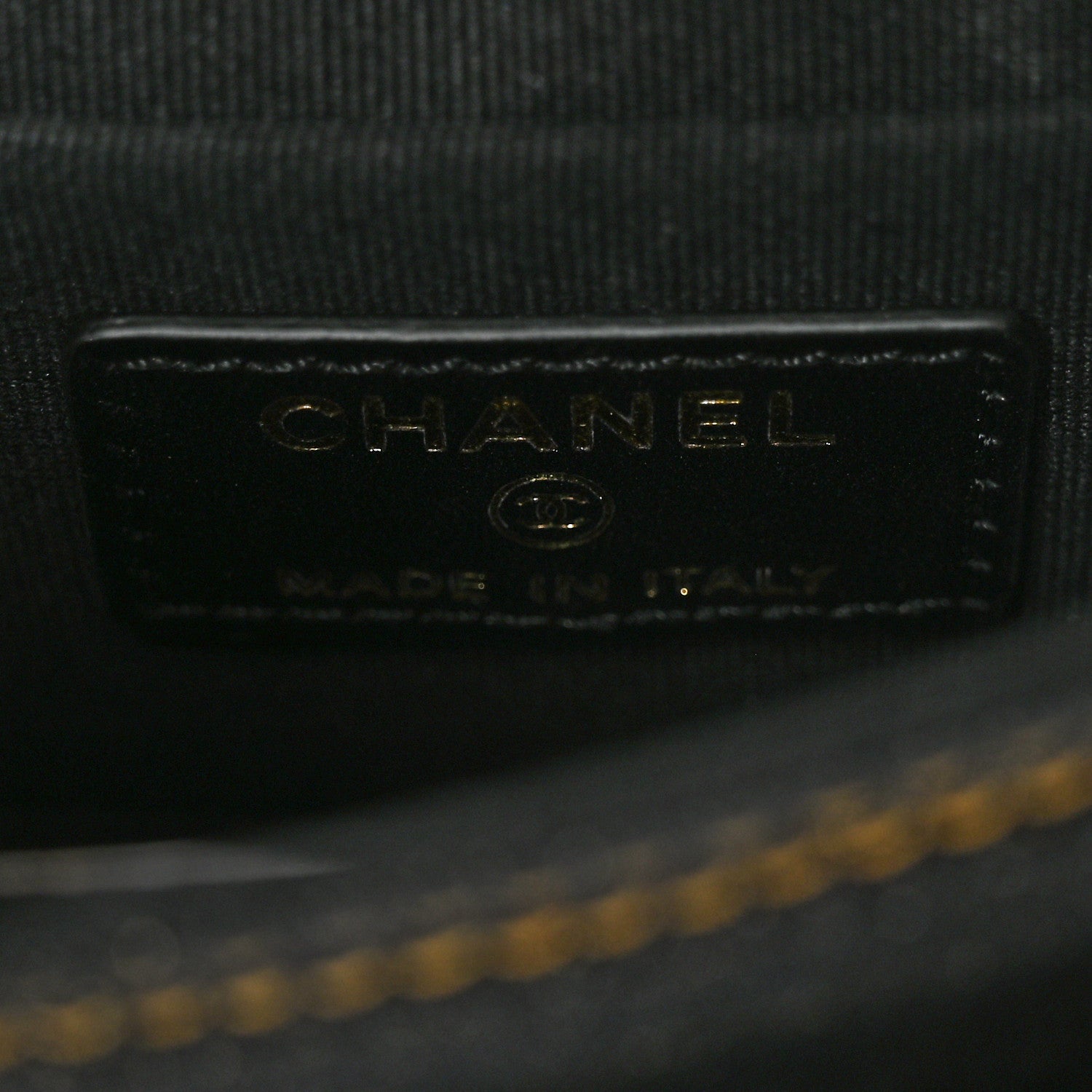 Chanel Denim Quilted Double You Card Holder On Chain Blue 6 of 10