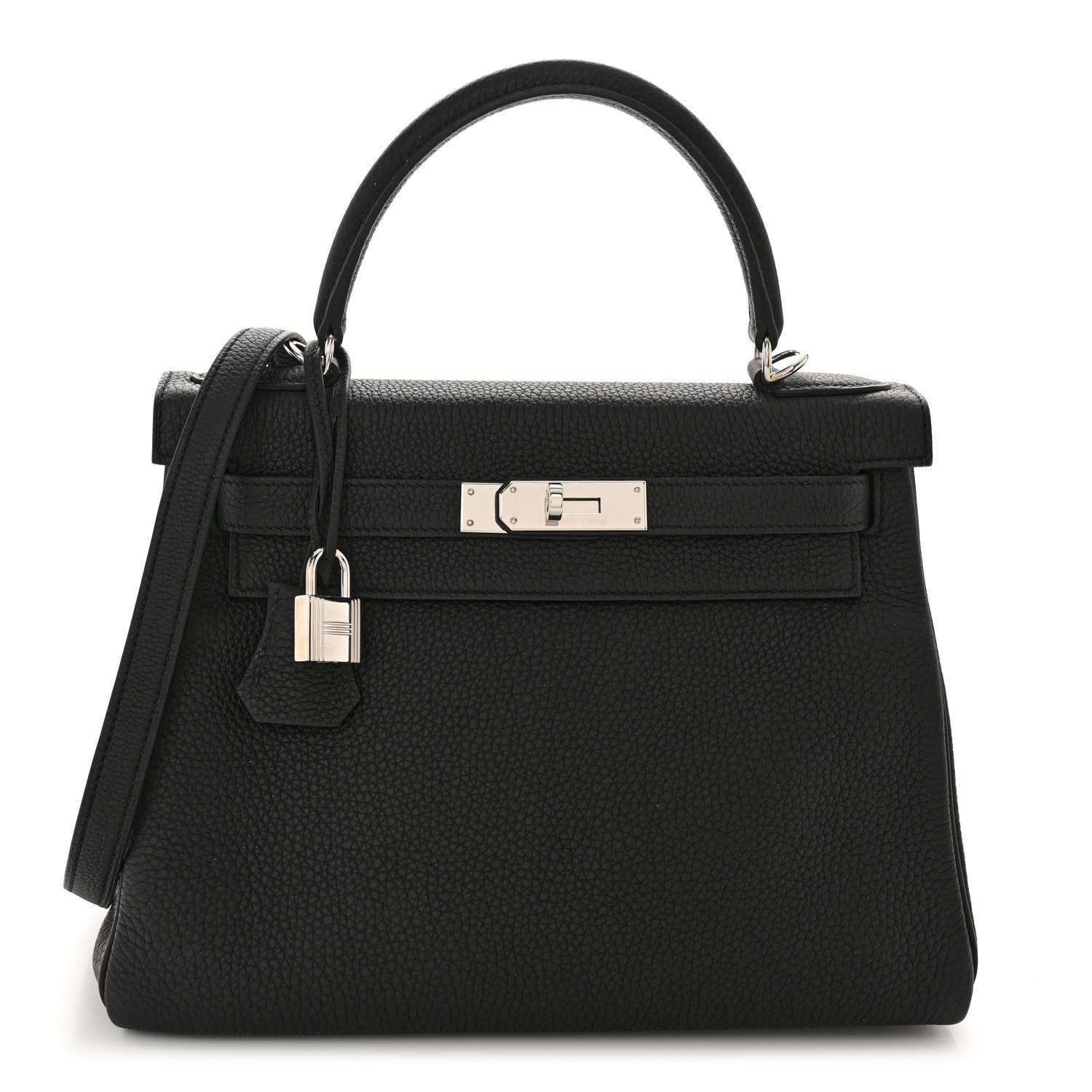 Hermes Togo Kelly Retourne 28 Black 1 of 10