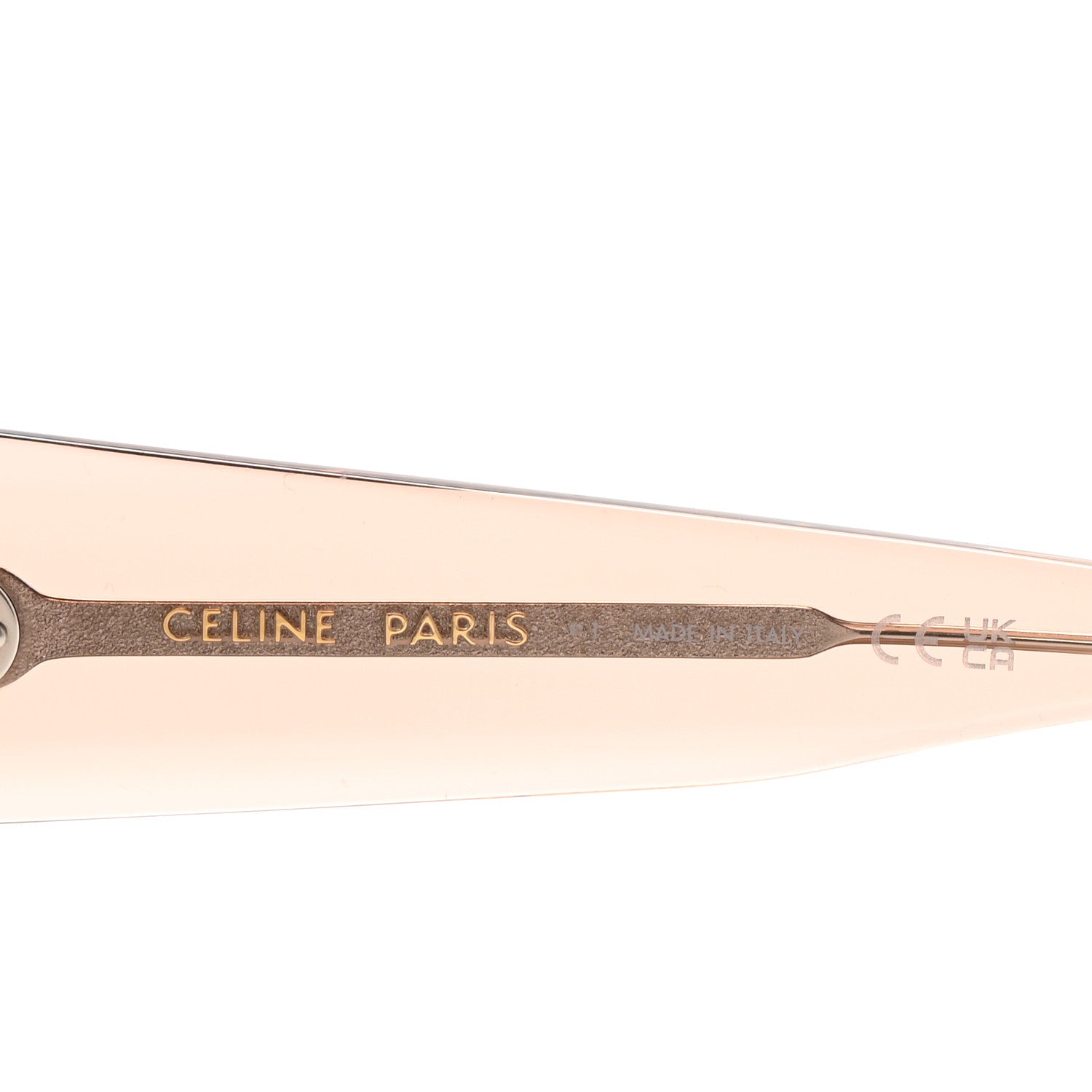 Celine Acetate Sunglasses CL403211 Light Brown 5 of 7