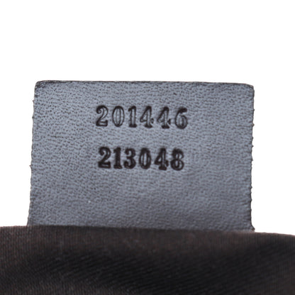 Gucci GG Supreme Monogram Medium Flat Messenger Bag Dark Brown 8 of 10