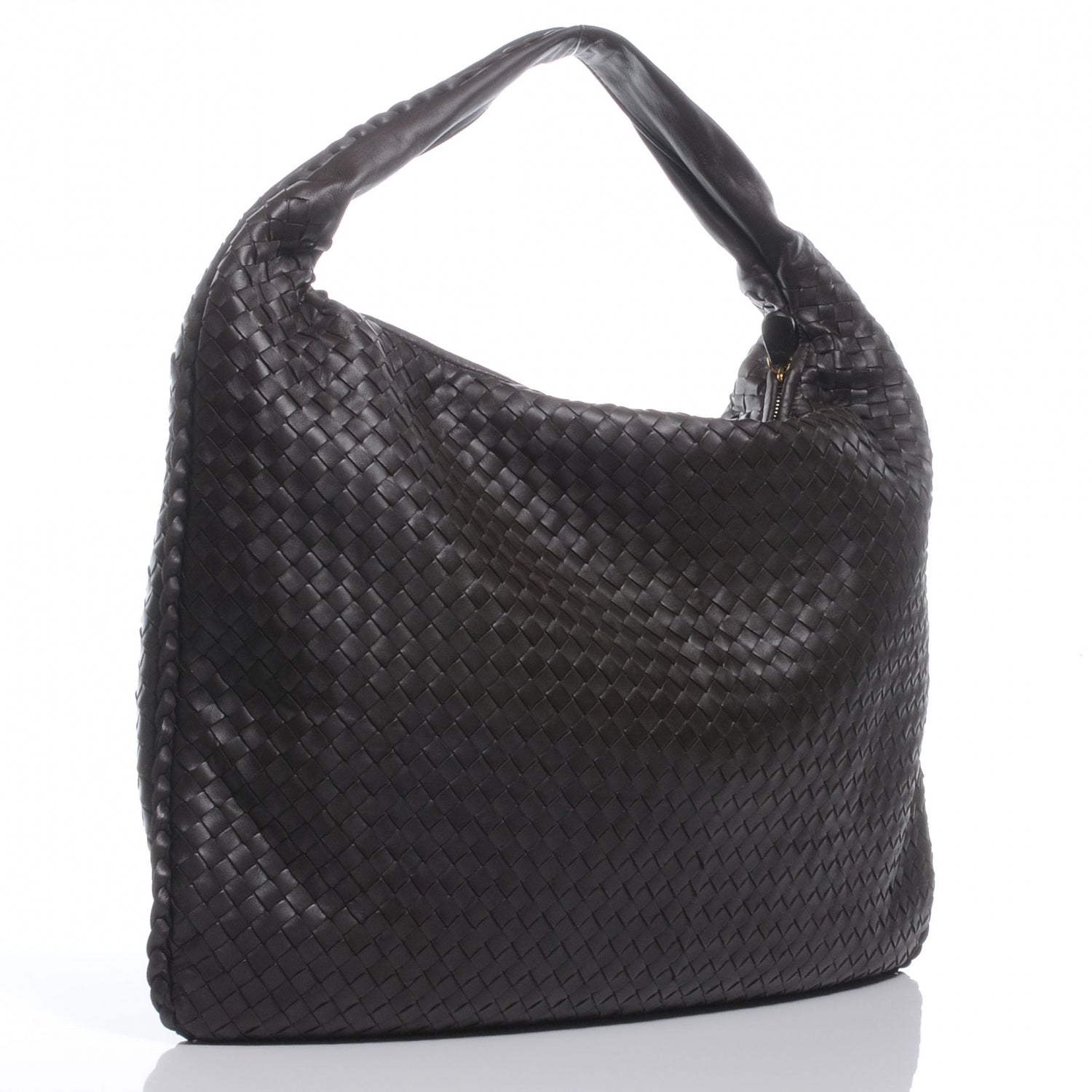 Bottega Veneta Nappa Intrecciato Maxi Veneta Hobo Ebano 3 of 8