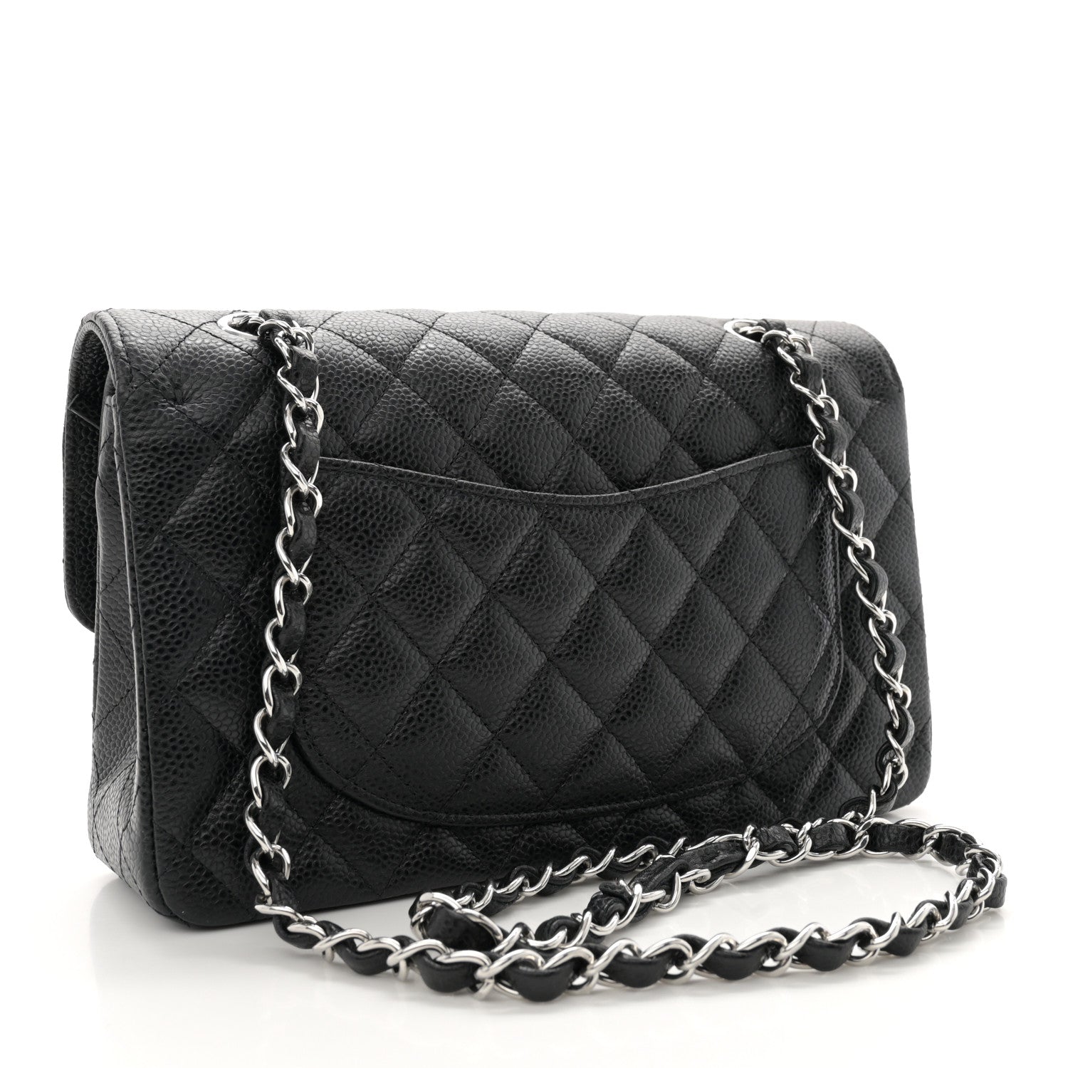 Chanel Caviar Quilted Small Double Flap Black 3 of 11