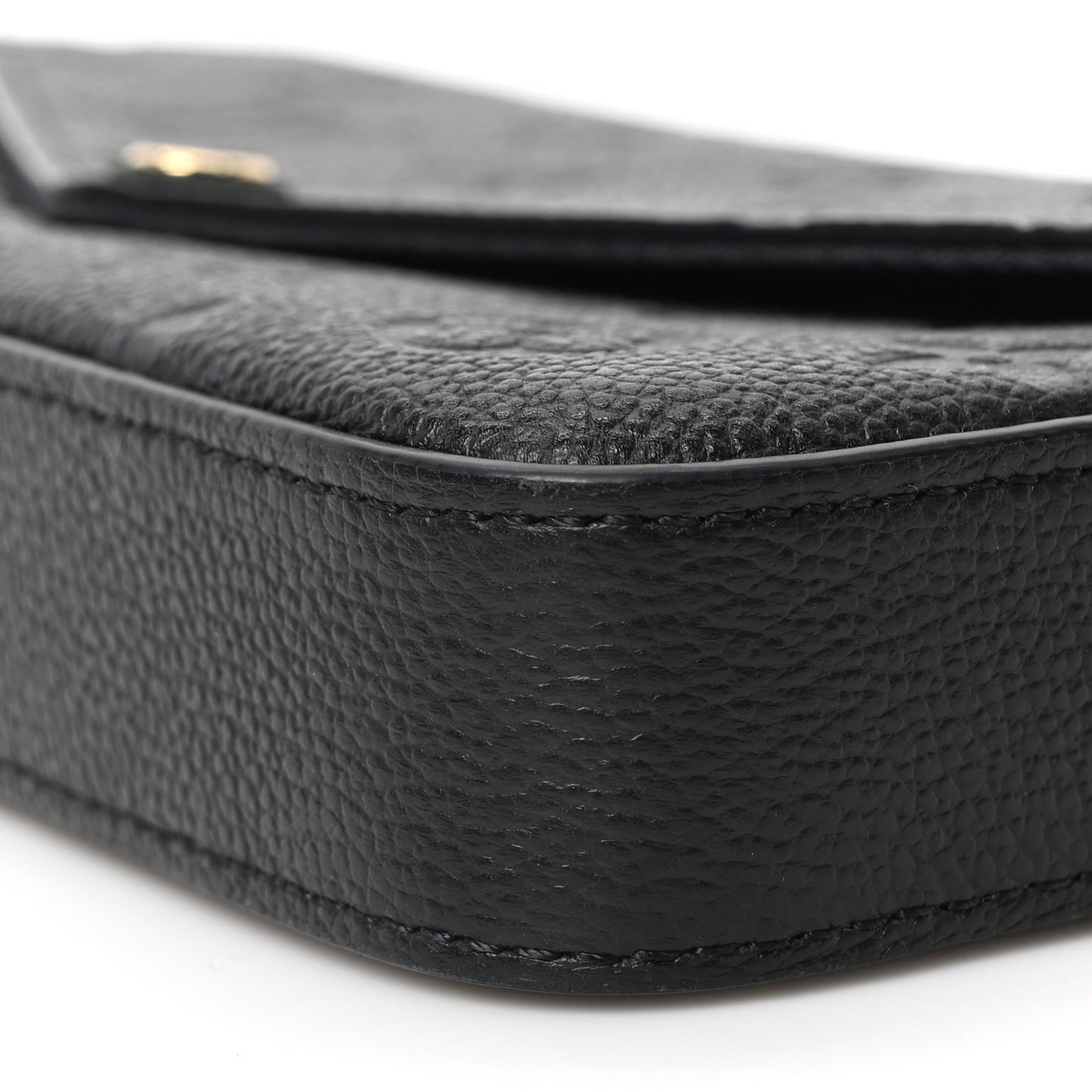 Empreinte Pochette Felicie Chain Wallet Black