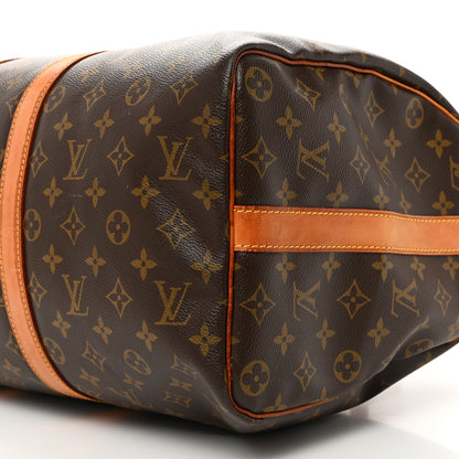 Louis Vuitton Monogram Keepall Bandouliere 45 10 of 11