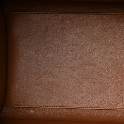 Celine Natural Calfskin Double Stitching Mini Luggage Tan 10 of 11
