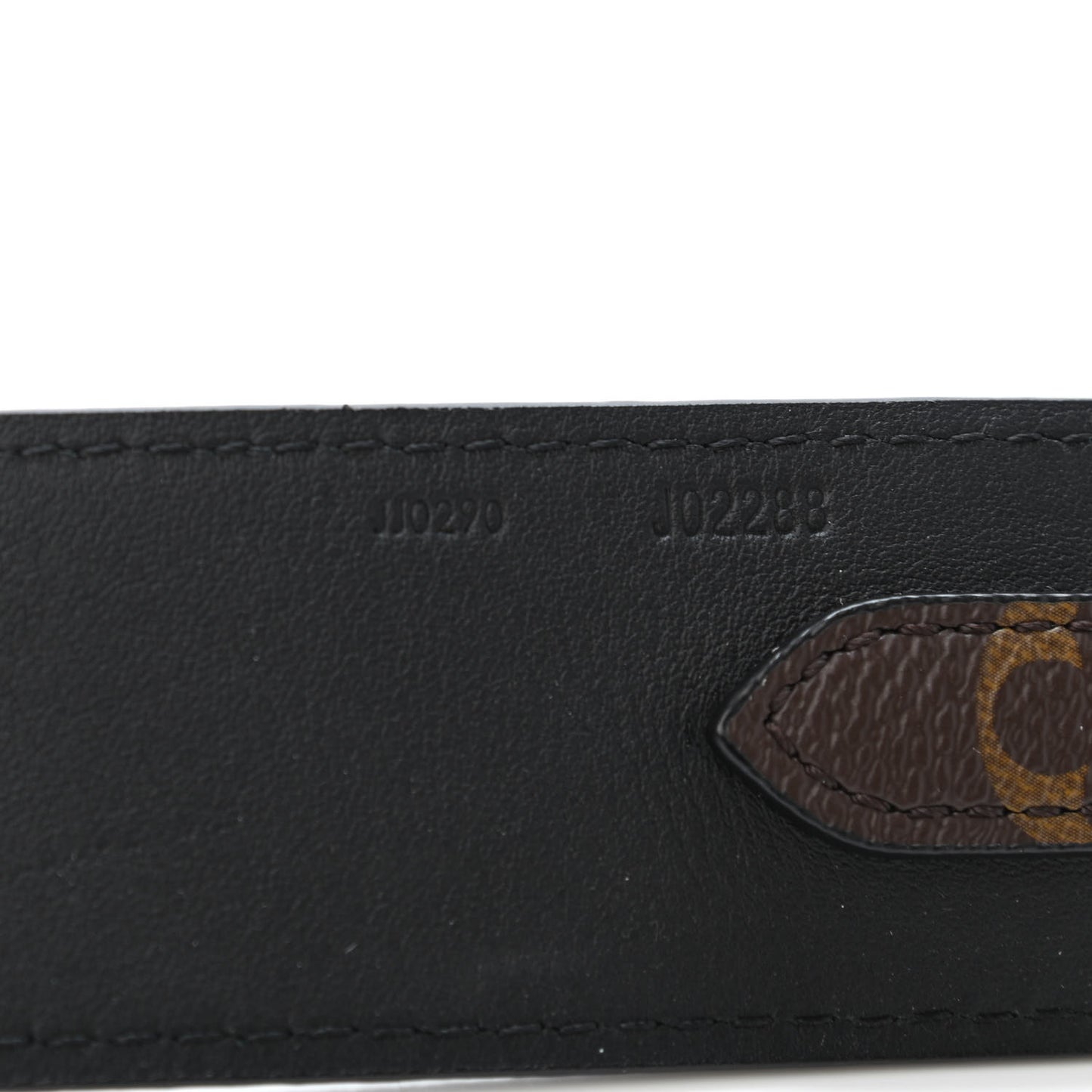 Monogram Bandouliere Shoulder Strap Black