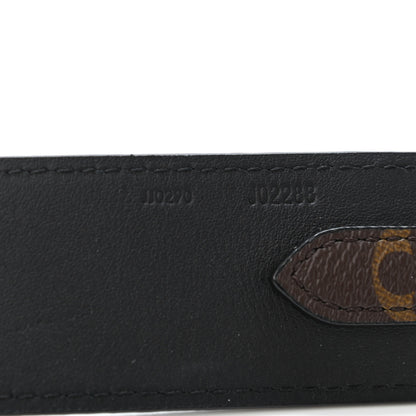 Louis Vuitton Monogram Bandouliere Shoulder Strap Black 4 of 4