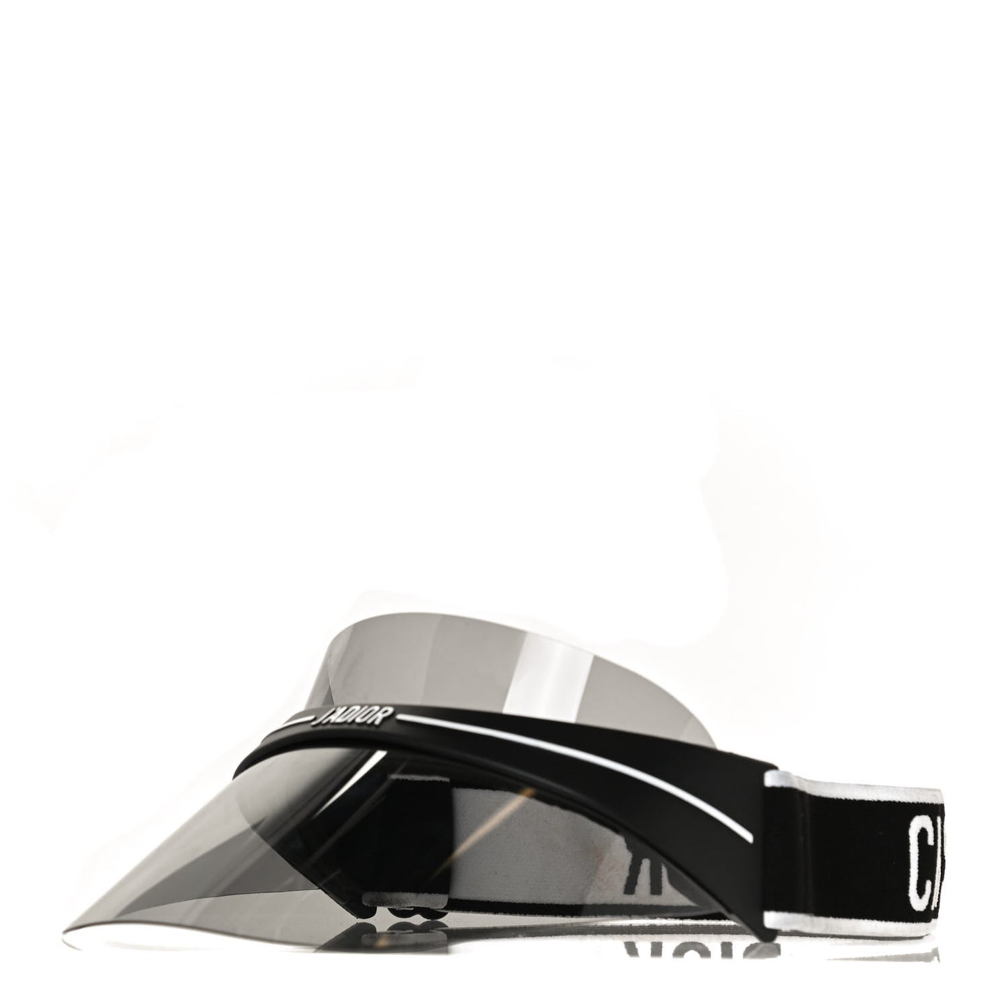 Mirrored DiorClubV1U Sun Visor Black