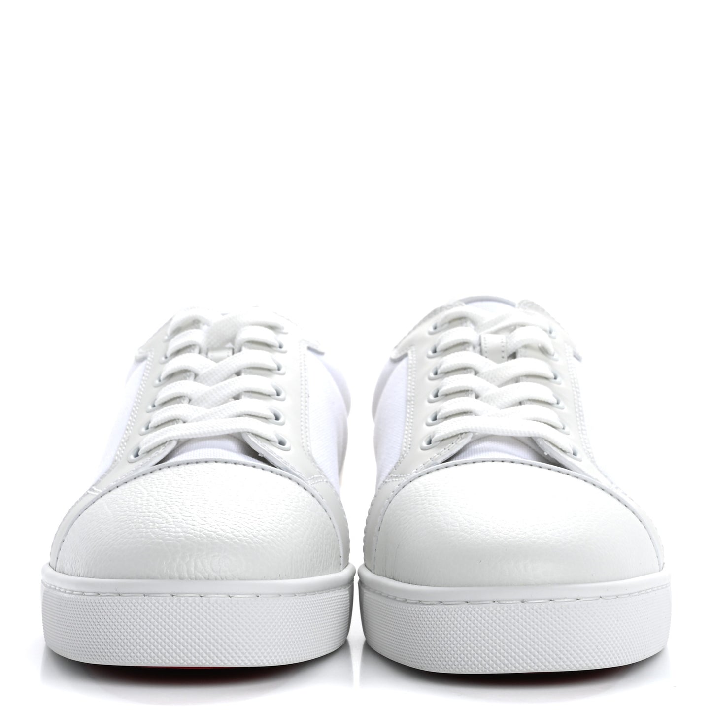 Calfskin Mens Fun Junior Low Top Sneaker 42.5 White