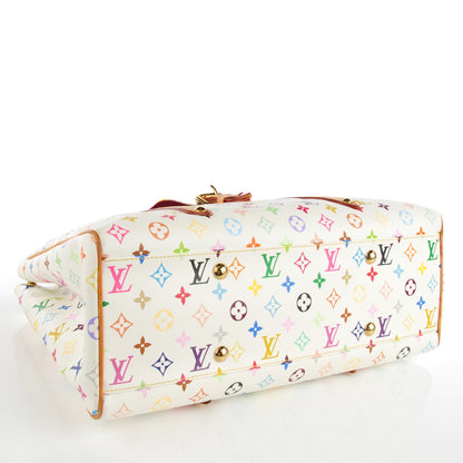Louis Vuitton Monogram Multicolor Aurelia GM White 5 of 7