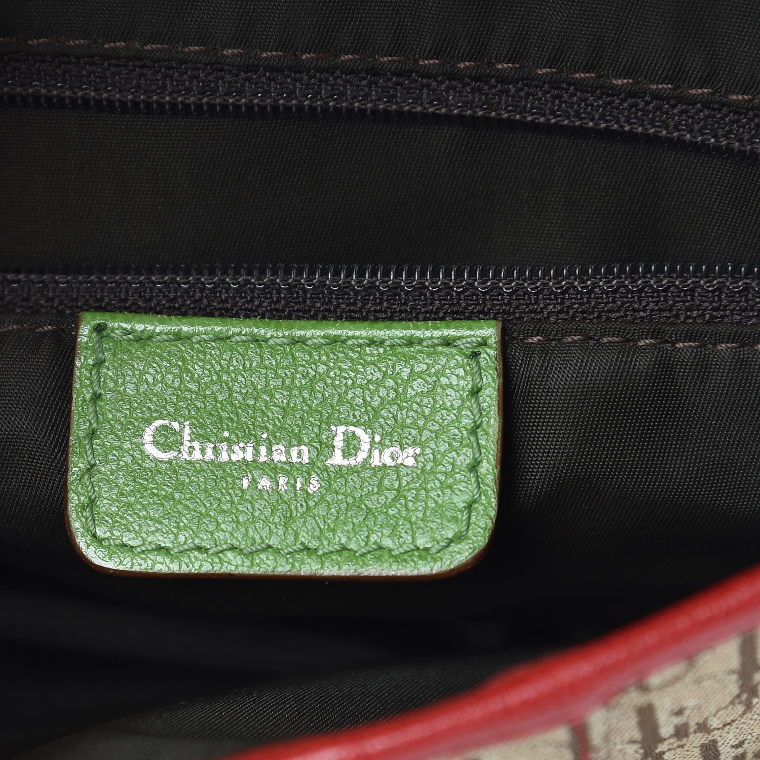 Christian Dior Monogram Rasta Saddle Bag Beige 6 of 12