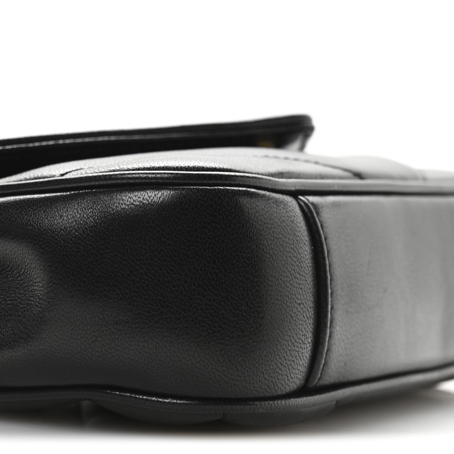 Saint Laurent Lambskin Chevron Quilted Mini Loulou Black 10 of 11