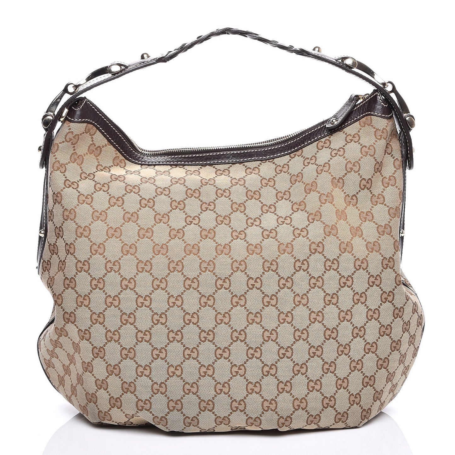 Monogram Medium Pelham Hobo Dark Brown
