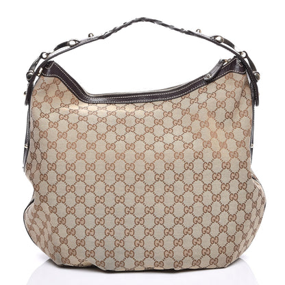 Gucci Monogram Medium Pelham Hobo Dark Brown 1 of 7